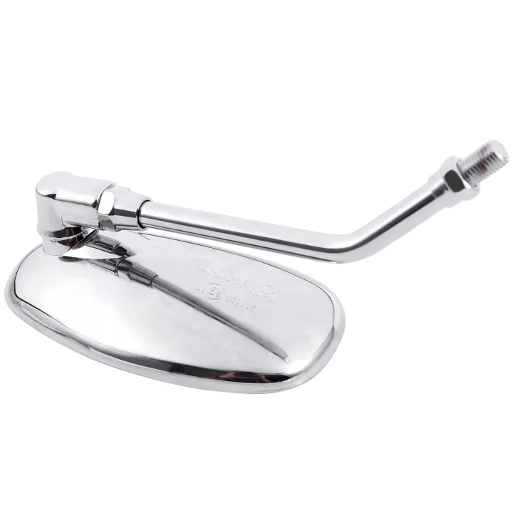 JAERBEE%20Universal%20Chrome%20Motorcycle%20Motorbike%20Mirrors%20for%2010mm%20-%20Image%207