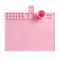 Trendiq Silicone Craft Mat Silicone Painting Mat with Collapsible Cup Heat Resistant Craft Mat for Resin Projects Artist Gift Buy Craft. 