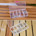 Plastic Box For Storing Jewelry, Beads, Screws, Small Parts. Transparent Storage Box Container. 10 Compartments. Perfect For DIY Projects.. 