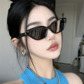 Vintage Triangle Cat Eye Star Sunglasses Fashion Small Face Sunglasses For Women Solid Color Sun Glasses Sunshade Sunglasses Netiie. 