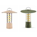 Vertical Lantern LED Camping Lamp Aluminum Alloy Adjustable Folding Lamp Black Hanging Support Flashlight Outdoor. 