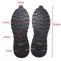 1Pair Useful Accessory Wearable Rubber Non-Slip Shoe Stickers Wear-resistant DIY Cuttable Anti Slip Pads Thick Material Leather Compatible Rubber Sole Stickers Shoe Sole Replacement. 