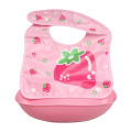 Pink Bibs Food Bucket. 