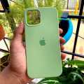 Mint Green Color Liquid Silicone Case For Iphone 13 Pro Max Case 6.7 Inch. 