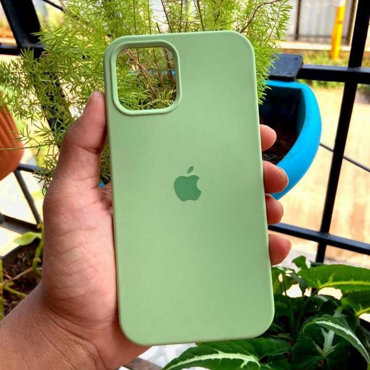 Mint Green Color Liquid Silicone Case For Iphone 13 Pro Max Case 6.7 Inch