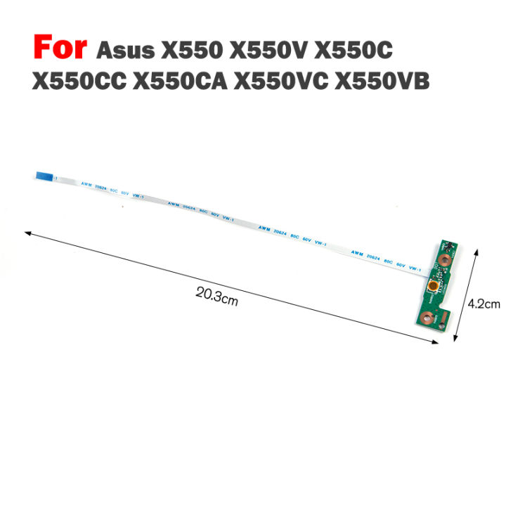 For%20Asus%20X550%20X550V%20X550C%20X550CC%20X550CA%20X550VC%20X550VB%20Power%20Button%20Board%20Cable%20WEIRUI%20-%20Image%206