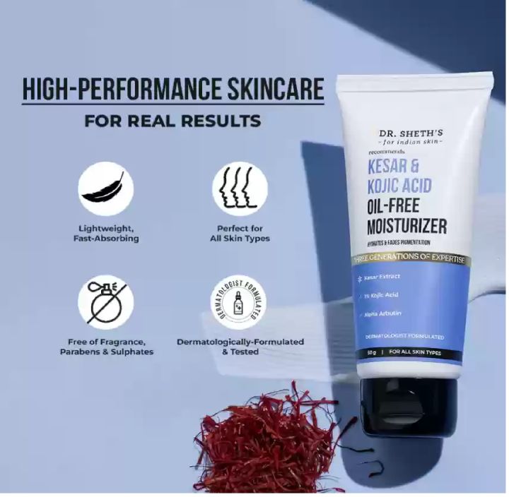 Dr%20Sheth's%20Kesar%20&%20Kojic%20Acid%20Oil-Free%20Moisturizer%20(50g)%20-%20Image%202