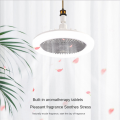 JINMY 2X Ceiling Fan with Remote Control and Light 30W LED Lamp Fan Smart Silent Ceiling Fan E27 Converter Base Grey. 