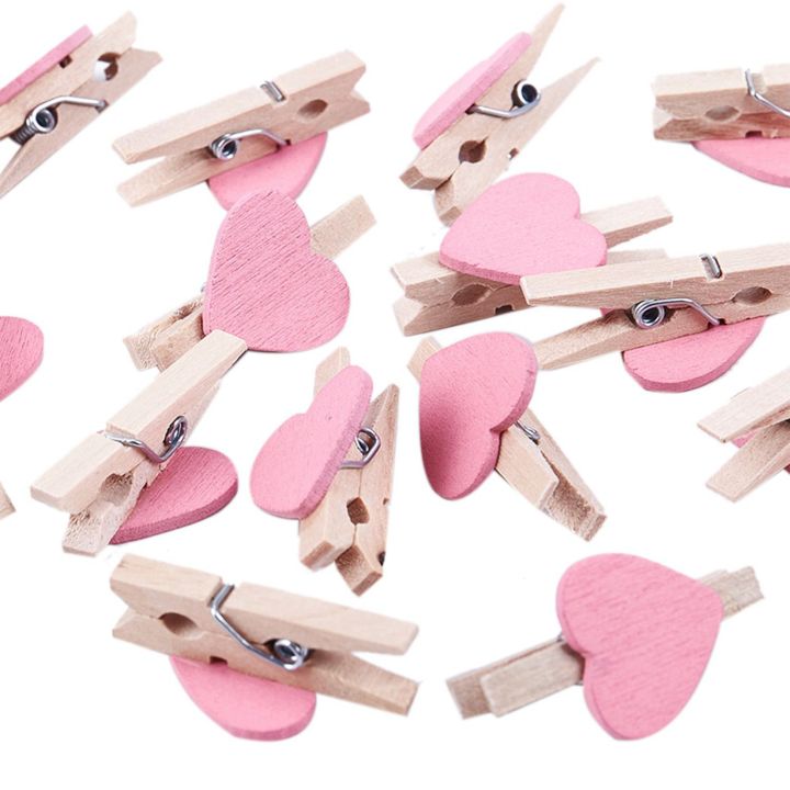 Love%20Heart%20Shape%20Wooden%20Clips%20Message%20Photo%20Holder%20Album%20Card%20Paper%20Pegs%20Decor%20Photography%20-%20Pink%2040%20Pcs%20-%20Image%204