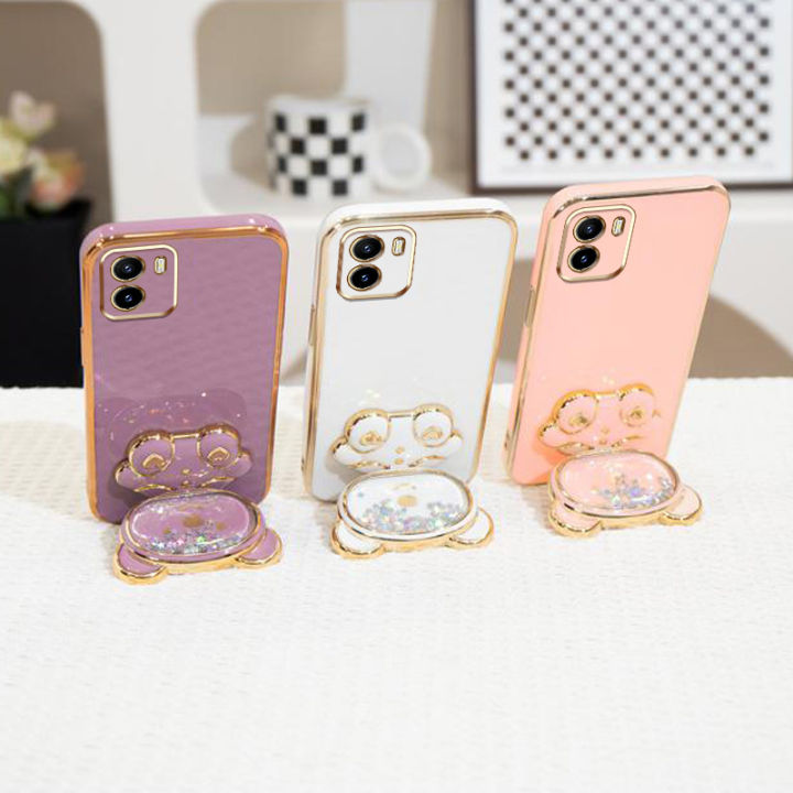 AnDyH%20Phone%20Case%20for%20Vivo%20Y15A%20Y15S%20Y01%20V2120%20V2134%20Cute%20Quicksand%20Liquid%20Bear%20Bracket%20Anti%20Drop%20Camera%20Protection%20-%20Image%208