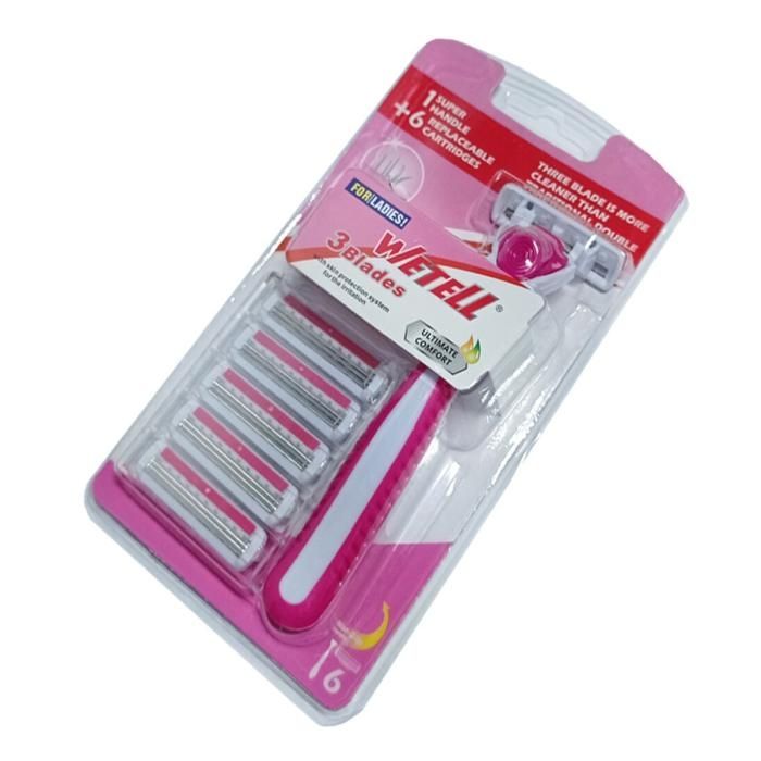Wetell Rasuradora Triple + 6 Cuchillas Men Razor | Daraz.com.np