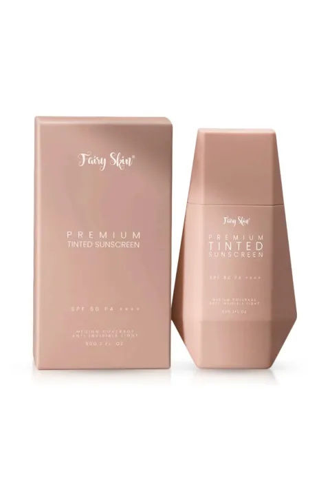 Fairy Skin Tinted Sunscreen SPF 50 PA ++++ Sheer Coverage | Premium Tinted Sunscreen | Made in Philippines - 50 Gm