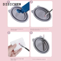 DISICHEN 2025 New 1PC Soft Makeup Brush Cleaning Tools Silicone Folding Wash Bowl Make Up Washing Brushes Gel Cleaner Bowl Scrubbe Beauty Supplies. 