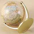 Retro Rotating World Globe Earth Antique Desktop Decor Geography Educational Learning Map School Supplies. 