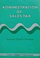 Administration Of Sales Tax. 