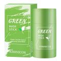 Face Clean Mask Green Tea Cleansing Stick Mask Shrink pores Deep Blackhead Remover facial Cleansing Moisturizing Mask 40g. 