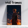 Picture Frames Naruto Cool Realistic Premium Art Print for Home, Office | Living Room, Bedroom Decor | Size : 9*13 inches. 