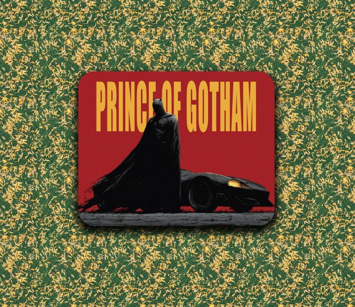 Batman Prince of Gotham Printed Mouse Pad| Computer & Laptop Mouse Pad