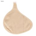 Aweisuan Silicone Breast Forms Protective Cover Soft Cotton Mastectomy Prosthesis Cover Bag for Mastectomy Prosthesis Spiral Type 260g. 
