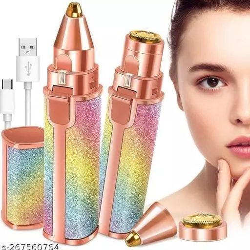 Blawless%202%20In%201%20New%20Facial%20Hair%20Remover%20Portable%20Eyebrow%20Trimmer%20for%20Women%20Battery%20Operated%20Glittery%20-%20Image%202