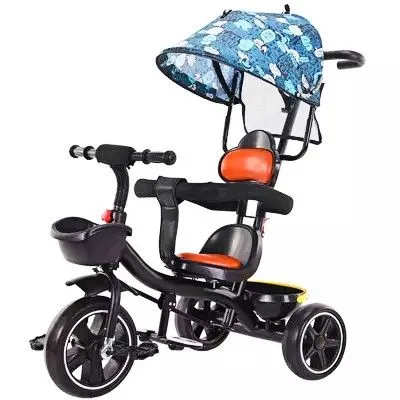 Tricycle with Music Light and Push Handle Adjustable Push Handle Tri Cycle For Kids Tricycle For Kids Daraz .np