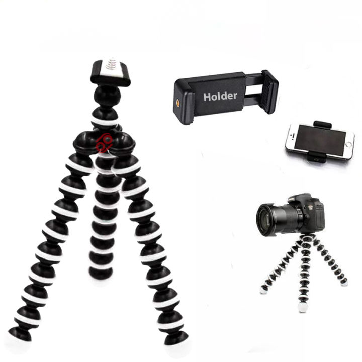 Gorilla Tripod With Mobile Clip For Camera And Phone Portable