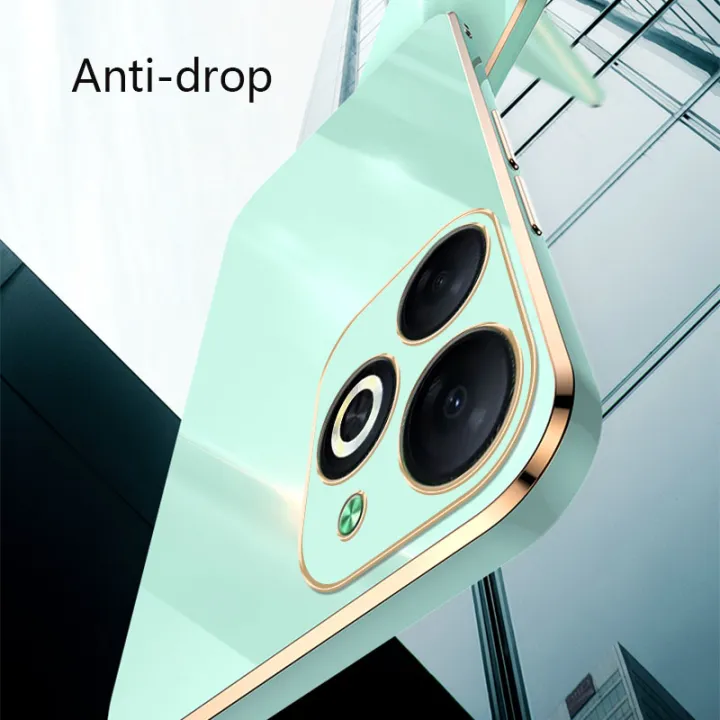 Biruiqu%20for%20Infinix%20Smart%208%20Back%20Cover%20Luxury%206D%20Plating%20Frame%20Shiny%20Bling%20Phone%20Pounch%20Soft%20Silicone%20Square%20Phone%20Case%20-%20Image%203