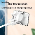 Sutuiying 1PC Live Bracket Lazy Overhead Bedside DesktopMobile Phone Overhead Luxury Clamp Bracket Flexible Long Arm Lazy Person Bracket. 