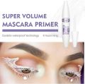 1 Piece Fiber White Mascara Primer Waterproof, Long-Lasting, Smudge-Proof for Thick, Natural Lashes – Perfect for Sensitive Eyes. 
