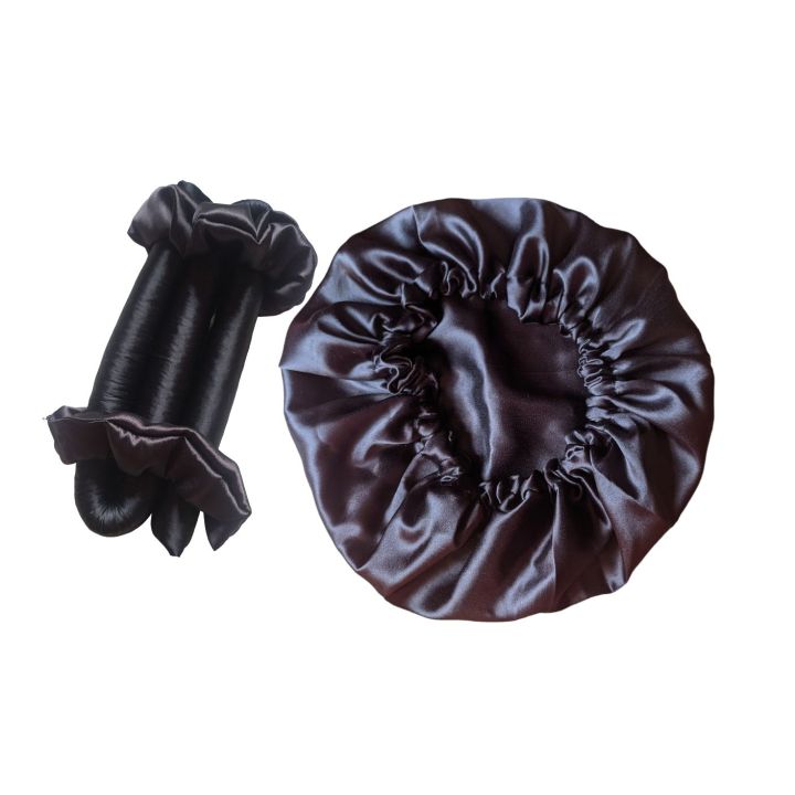 Silk Bonnet Heatless Curls Hair Accessory