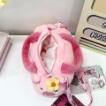 Storage Bag PP Cotton Capybara Bucket Bag Bee Cartoon Animal Handbag Creative Flower Plush Doll Shoulder Bag Work. 