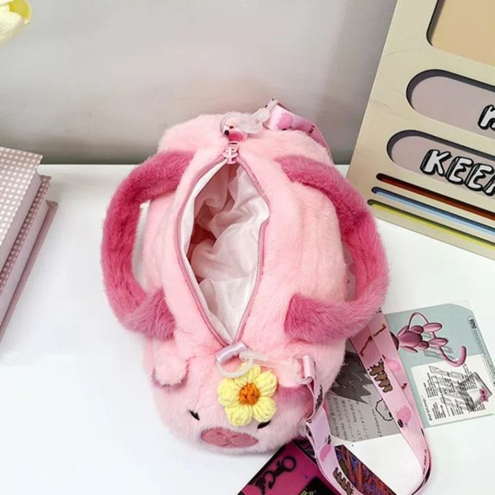 Storage%20Bag%20PP%20Cotton%20Capybara%20Bucket%20Bag%20Bee%20Cartoon%20Animal%20Handbag%20Creative%20Flower%20Plush%20Doll%20Shoulder%20Bag%20Work%20-%20Image%205