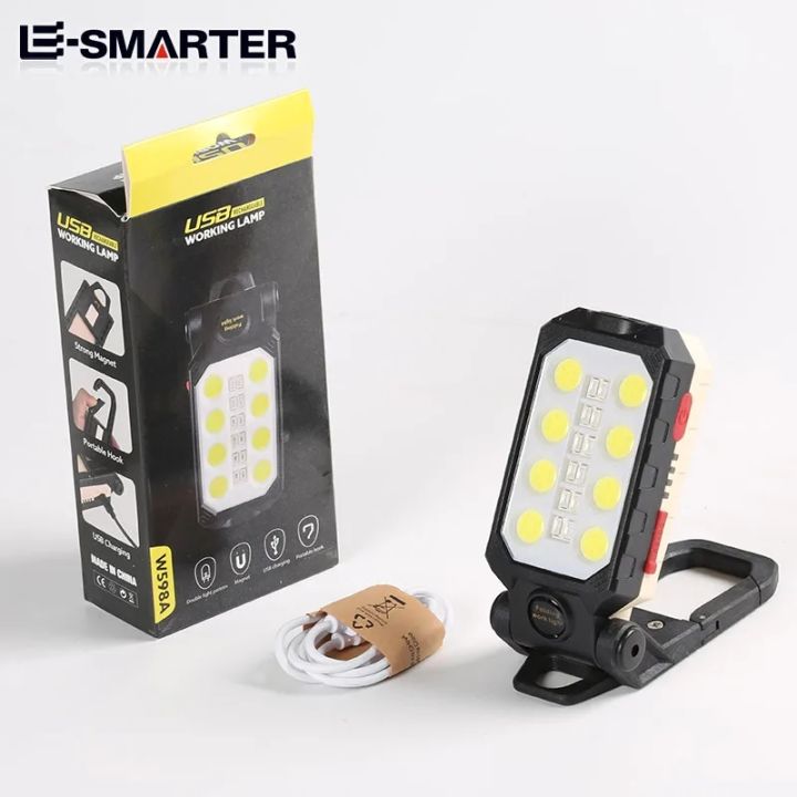 COB%20Magnetic%20Work%20Light%20Strong%20LED%20Flashlight%20Rechargeable%20Camping%20Waterproof%20Emergency%20Folding%20Floodlight%20With%20Power%20Display%20-%20Image%204