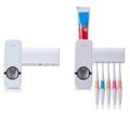 Automatic Universal Toothpaste Dispenser And 5 Tooth Brush Holder For Home Bathroom Acessories. 