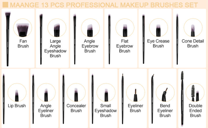 MAANGE%2013Pcs%20Professional%20Eyeshadow%20Makeup%20Brush%20Set%20MAG51440HB%20-%20Image%203