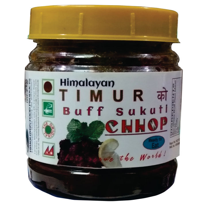 Himalayan Food Products Timur Ko Buff Sukuti Chhop 200gm Achar Dark ...