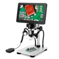 LCD 7 inch Digital Microscope HD USB Microscope with Wired Remote 1200X Magnification Handheld Microscope with Video Recorder. 