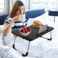 Foldable And Portable Multi-Purpose Laptop Table Stand/Study Table/Bed Table/Ergonomic & Rounded Edges/Non-Slip Legs/Engineered Wood/Color. 
