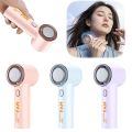 Portable Rechargeable Mini Handheld Fan Powerful Wind -199 Speed Small Electric Fan Ultra-Quiet Cooling and Ice Pack Fan Outdoor Use. 
