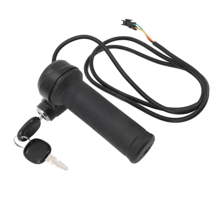 Durable%20Waterproof%20Electric%20Bike%20Throttle%20Grip%20with%202%20Keys%20Twist%20Handlebar%20Full%20Twist%20Throttle%203-Pin%20Connector%20Speed%20Controller%20Grip%20Electric%20Scooter%20-%20Image%204