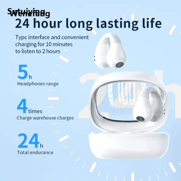 Wenefang%20Sutuiying%20TWS%20Wireless%20Headphones%20Bluetooth%20Earphones%20Earclip%202025%20New%202025%20Design%20Touch%20Control%20HD%20Earbuds%20Sports%20Headset%20-%20Image%203