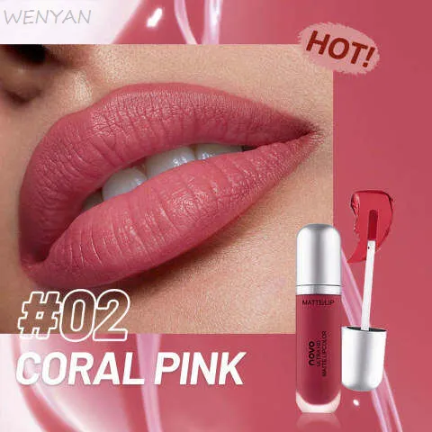 WENYAN%20NOVO%205234%20Lip%20Gloss%20Durable%20waterproof%20non%20stick%20to%20cup%20and%20non%20fading%20STUNNING%20MATTE%20Lipmatte%20Liptint%20Liquid%20Lipsticks%20(FROM%20MALAYSIA)%20-%20Image%203