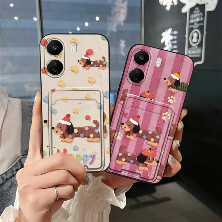 Card%20bag%20Shockproof%20Phone%20Case%20For%20Redmi%2013C%204G/Xiaomi%20Poco%20C65%20protective%20Durable%20Fashion%20Design%20Full%20wrap%20Cartoon%20TPU%20-%20Image%207