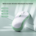 Learn the silent design in line with the ergonomic notebook computer office, standard, portable wired bluetooth mute mouse Q11 without EWEADN charging dual-mode notes. 