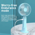 Fancy Korean 3 Speed Mini Fan - Lithium Rechargeable battery With Stand | USB fan | USB Rechargeable. 