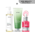 Anua 3-Step Glass Skin Beginner Set, Double Cleansing with Facial Serum, Oil Cleanser & Face Wash with Heartleaf, Daily Routine with Niacinamide, Korean Skincare Set KPG BEAUTY. 