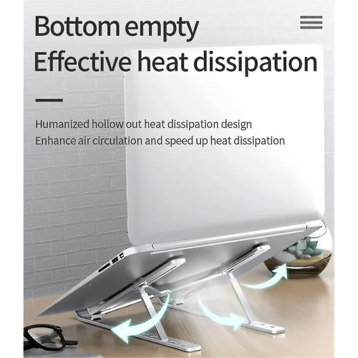 Adjustable%20Aluminum%20Laptop%20Stand%20for%2010%20to%2017%20inch%20Devices%20%E2%80%93%20Compatible%20for%20MacBook,%20HP,%20Dell,%20Lenovo%20&%20All%20Other%20Notebook%20-%20Image%204