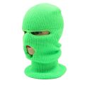 Full Face Cover Ski Mask Hat 3 Holes Balaclava Windproof Knit Beanies Bonnet Winter Warm Unisex Caps. 