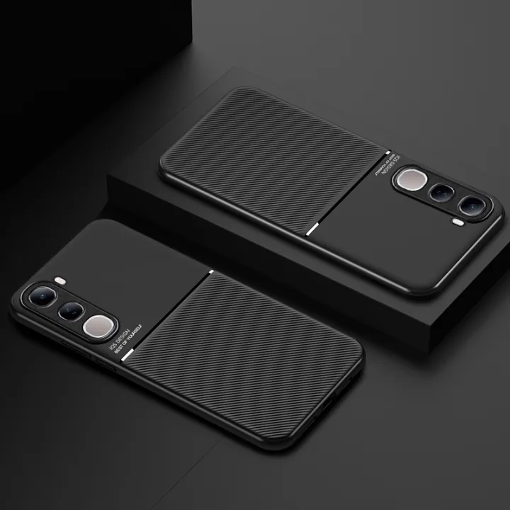Lenuo%20Case%20For%20vivo%20V40%20Lite%204G%205G%20Casing%20Anti-fall%20Soft%20Non-slip%20Silicone%20Grain%20Back%20Cover%20-%20Image%205