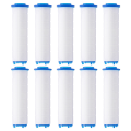 50Pcs Replacement Shower Filter for Hard Water - High Output Shower Water Filter to Remove Chlorine and Fluoride. 